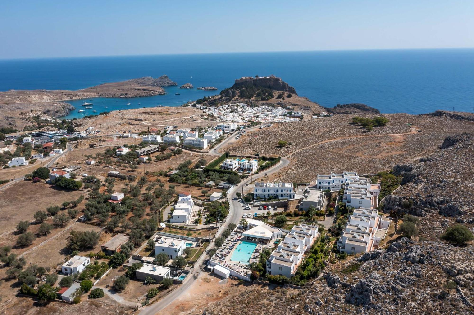 Lambis Studios & Apartments Lindos  Exterior photo