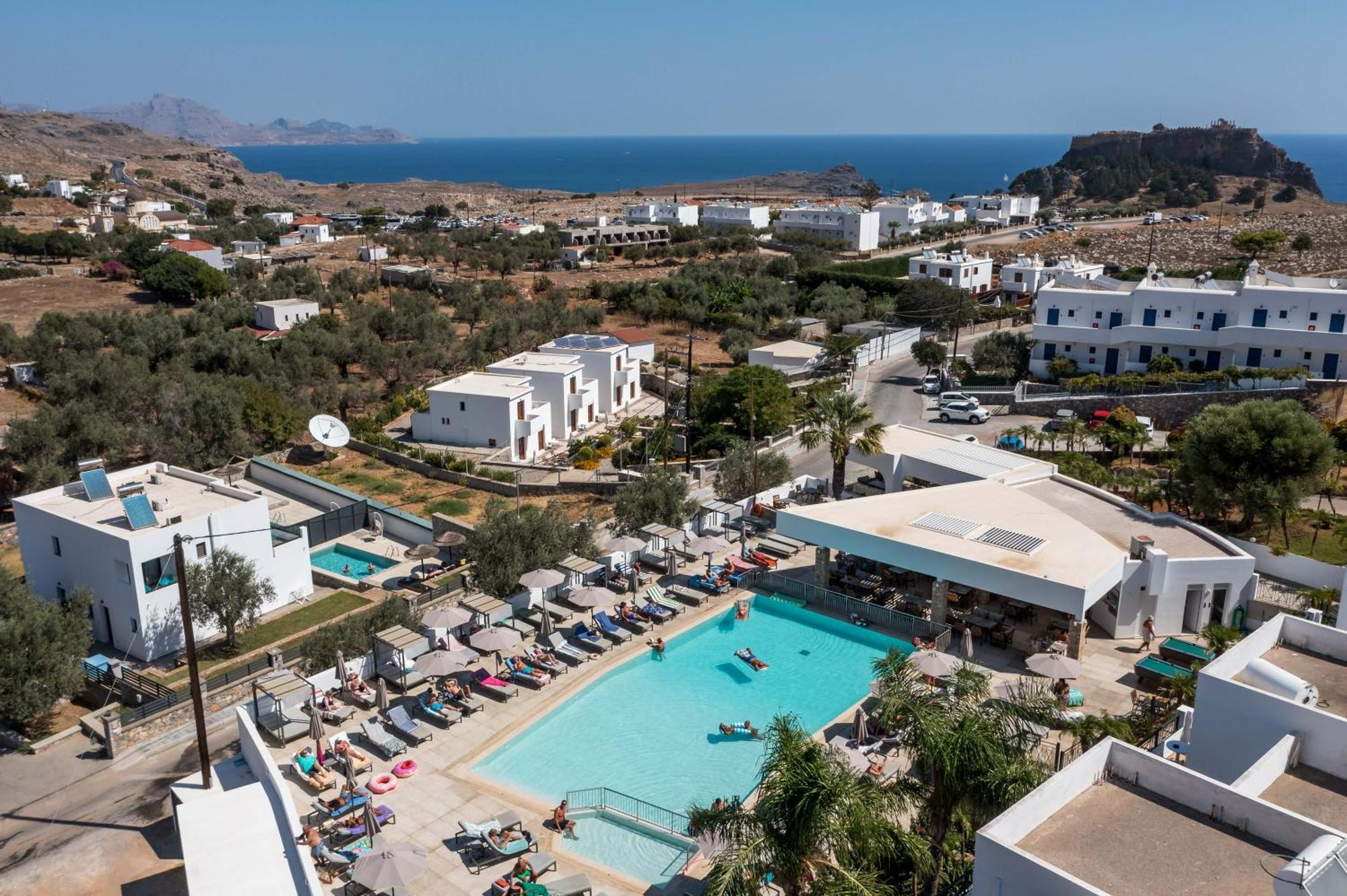 Lambis Studios & Apartments Lindos  Exterior photo